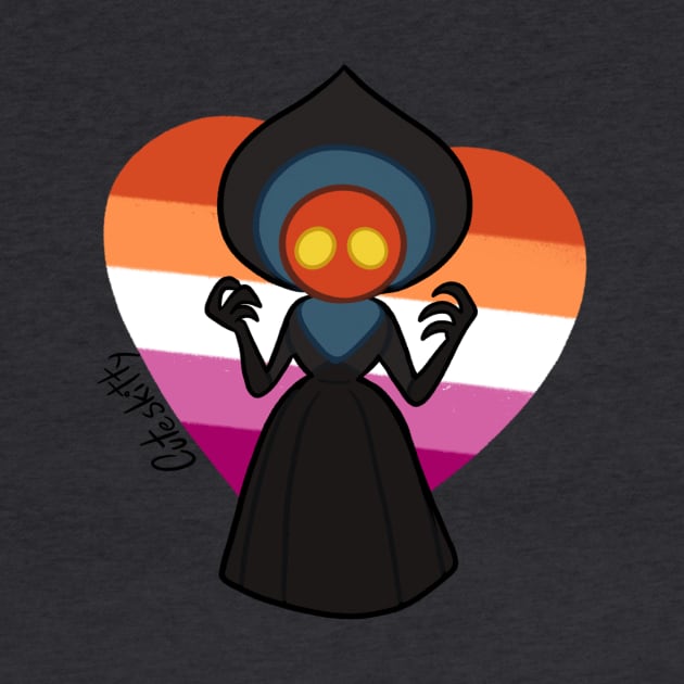 [Pride Cryptids] Flatwoods Monster by Cuteskitty